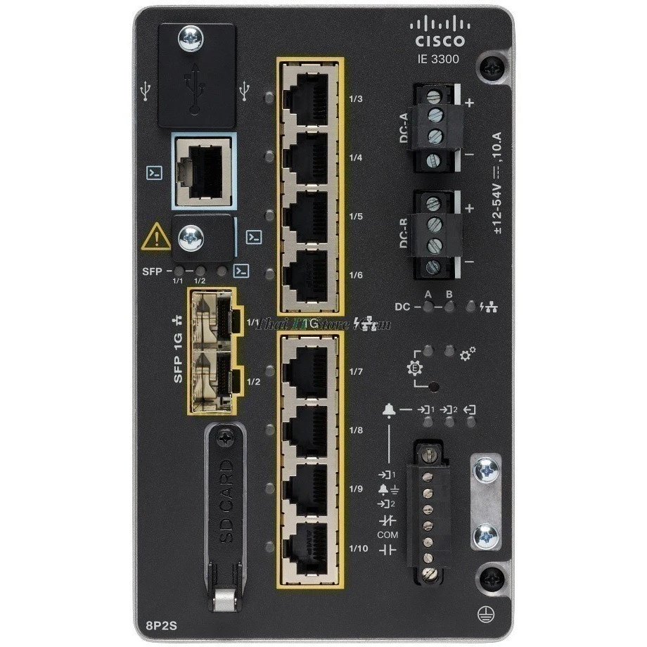 Коммутатор IE-3300-8P2S-E Catalyst IE3300 with 8 GE PoE+ and 2 GE SFP, Modular, NE