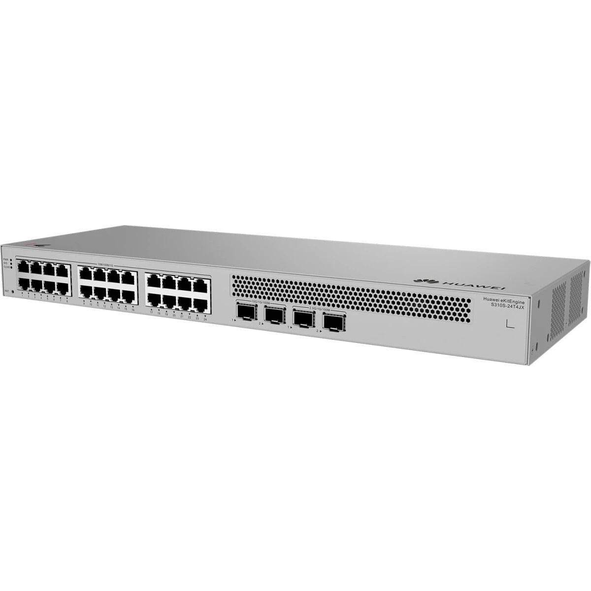 Коммутатор HUAWEI S310S-24T4JX (L2+, 24*10/100/1000BASE-T ports, 2*10GE SFP+ ports, 2*2.5GE SFP port