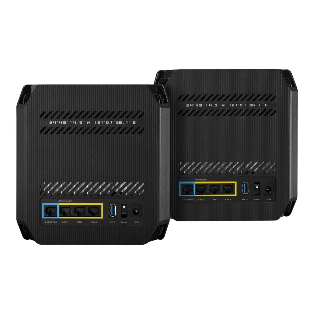 Маршрутизатор ASUS GT6/UK/13/P_EU_UK /BLACK-2-PK(90IG07F0-MU9A20 )