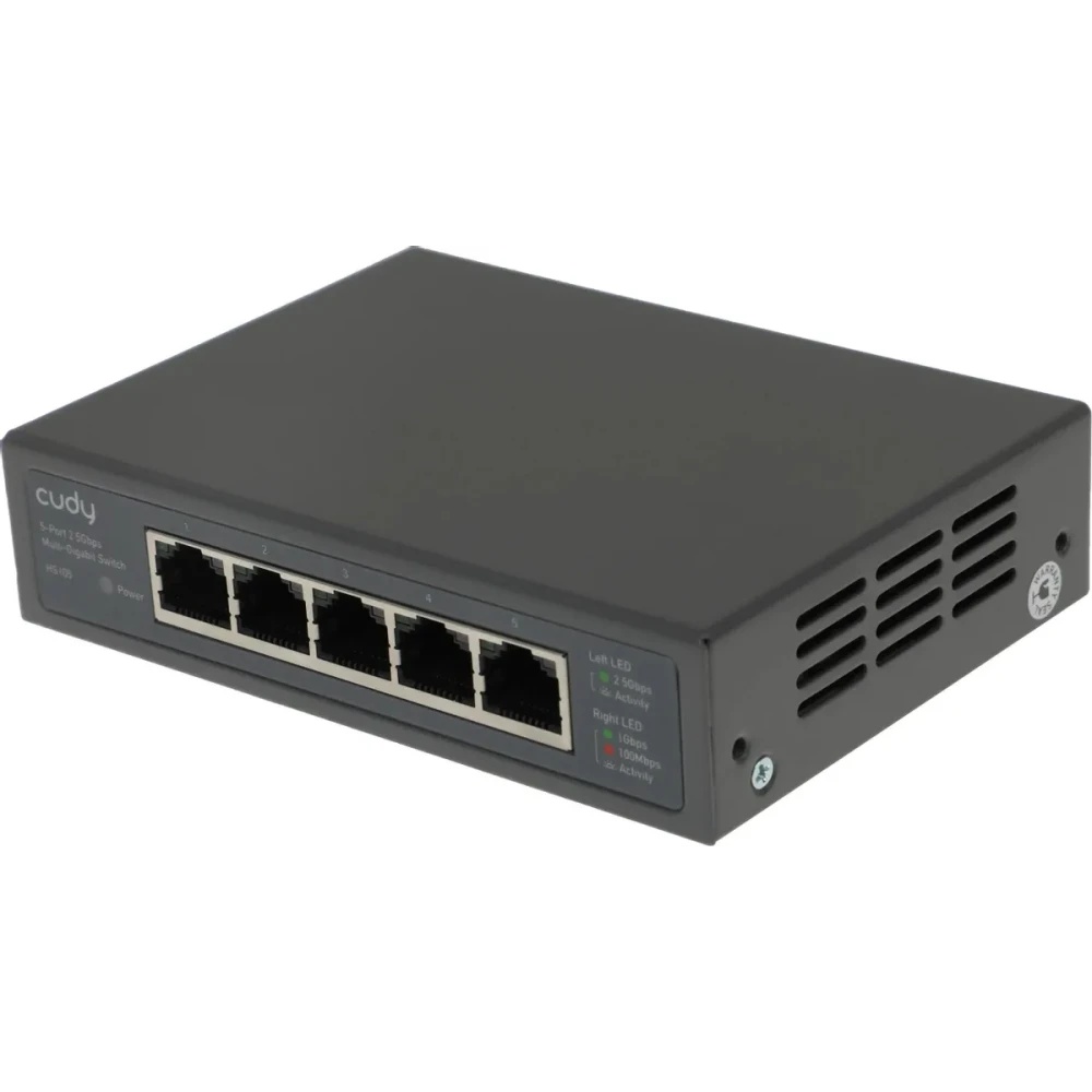 Коммутатор Cudy HS105 (L2) 5x2.5Гбит/с неуправляемый
