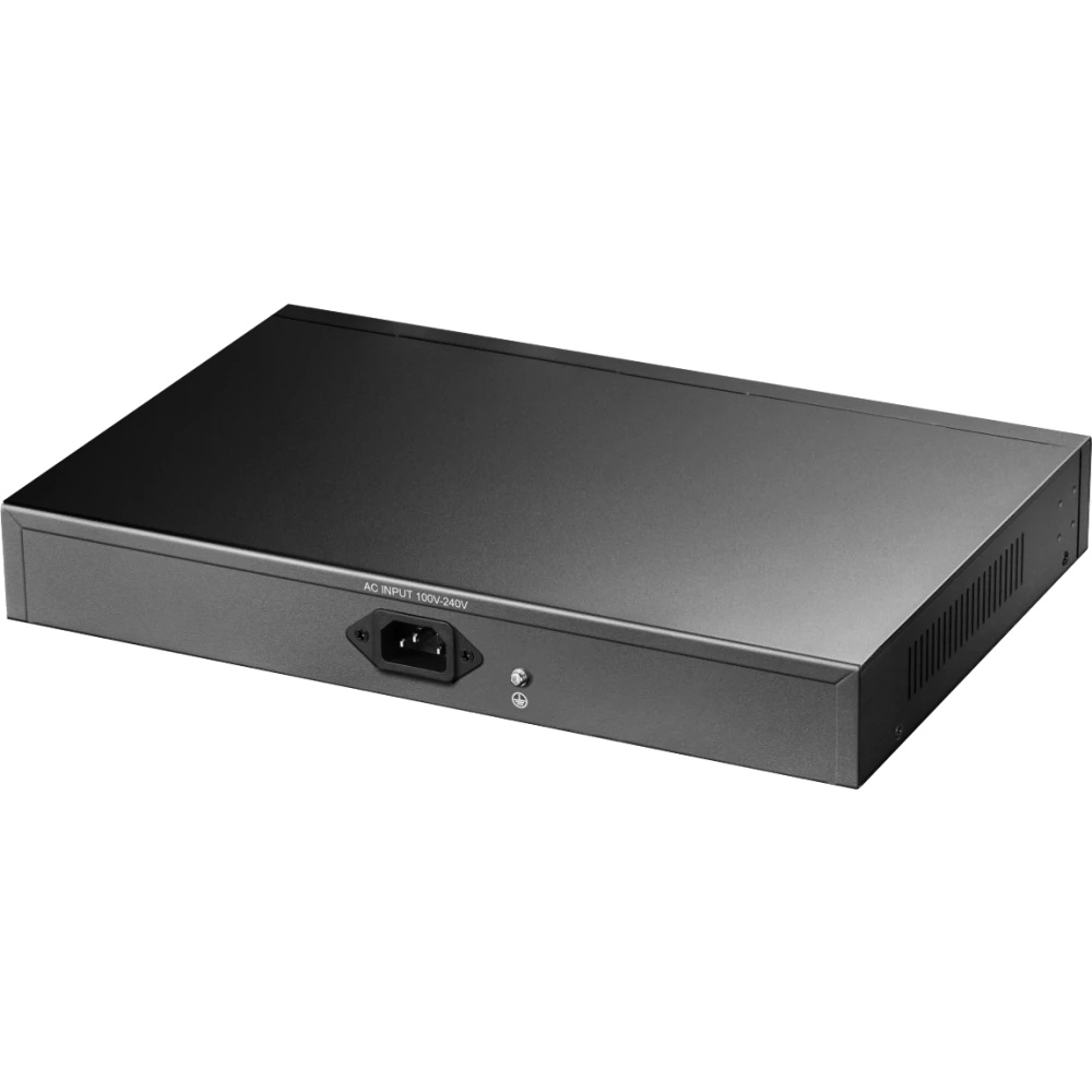 Коммутатор Cudy FS1018PS1 (L2) 16x100Мбит/с 2x1Гбит/с 1SFP 16PoE+ 200W неуправляемый