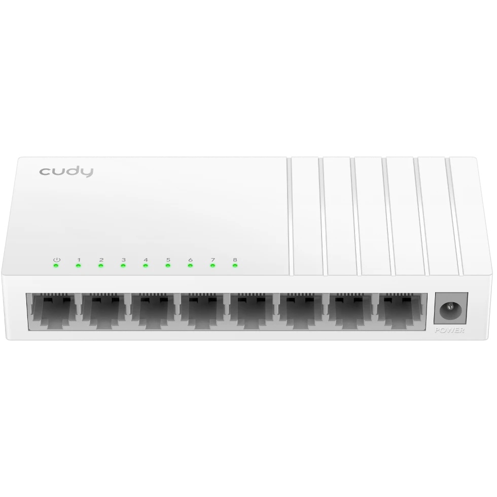 Коммутатор Cudy FS108D (L2) 8x100Мбит/с неуправляемый