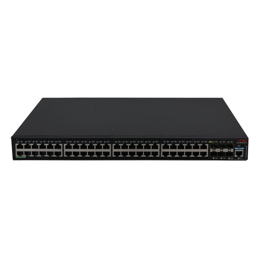 Коммутатор H3C S5570S-54S-EI L3 Switch 48*10/100/1000BASE-T +6*SFP+ Ports w/o PSU