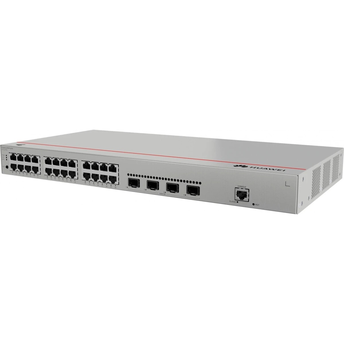 Коммутатор HUAWEI  S310-24T4X (L2+, 24*10/100/1000BASE-T ports, 4*10GE SFP+ ports, built-in AC power