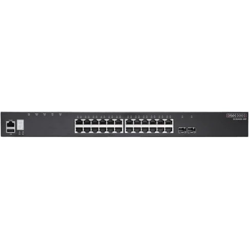 Коммутатор ECS4620-28P Edge-corE 24 x GE + 2 x 10G SFP+ ports + 1 x expansion slot (for dual 10G SFP