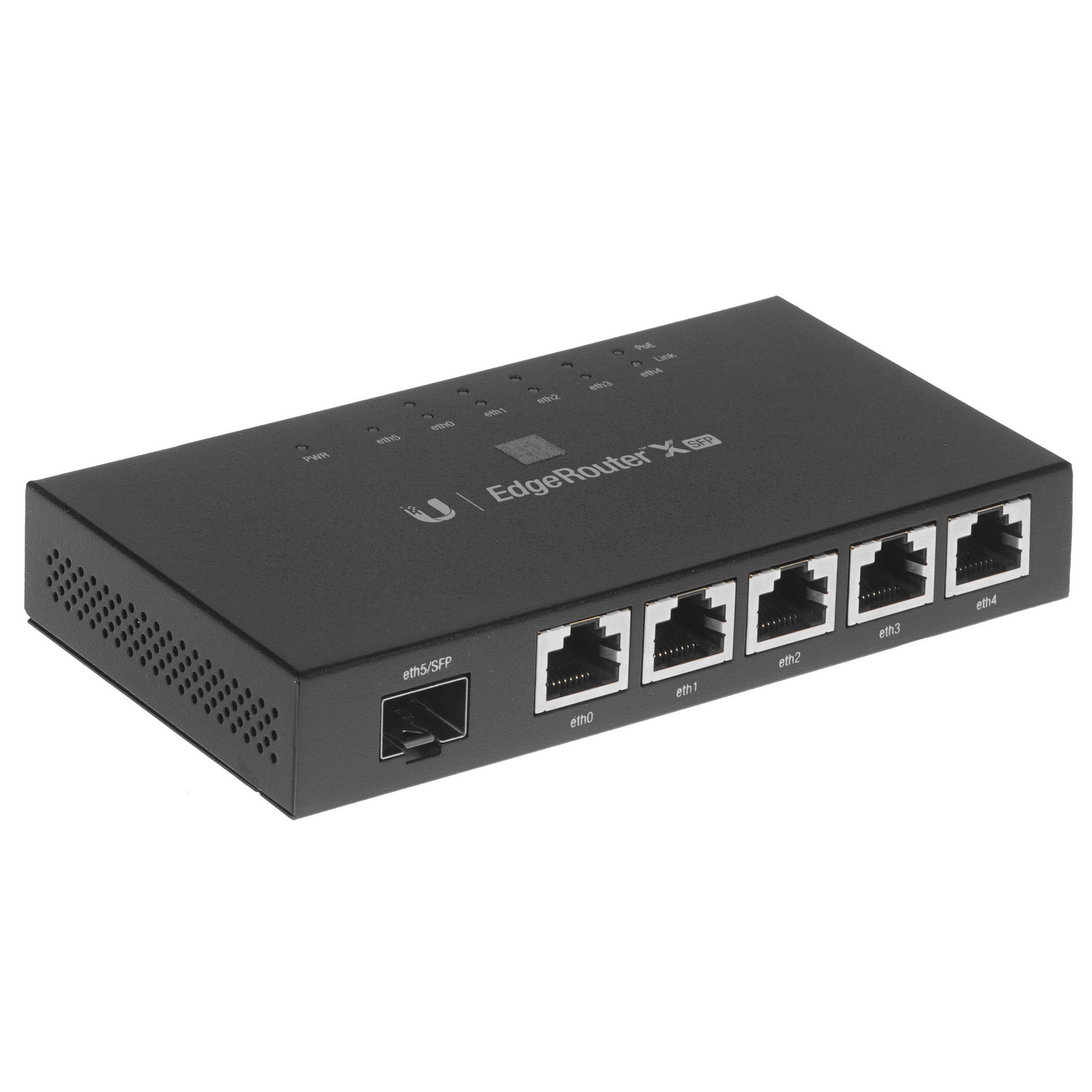 Сетевое оборудование UBIQUITI ER-X-SFP Маршрутизатор 5x Ethernet, 1x SFP, раздача PoE
