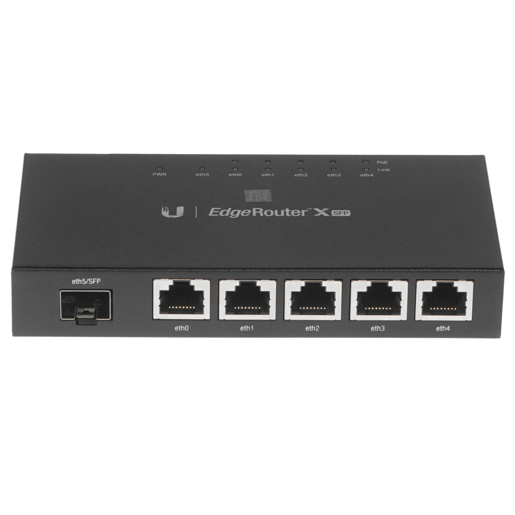 Сетевое оборудование UBIQUITI ER-X-SFP Маршрутизатор 5x Ethernet, 1x SFP, раздача PoE