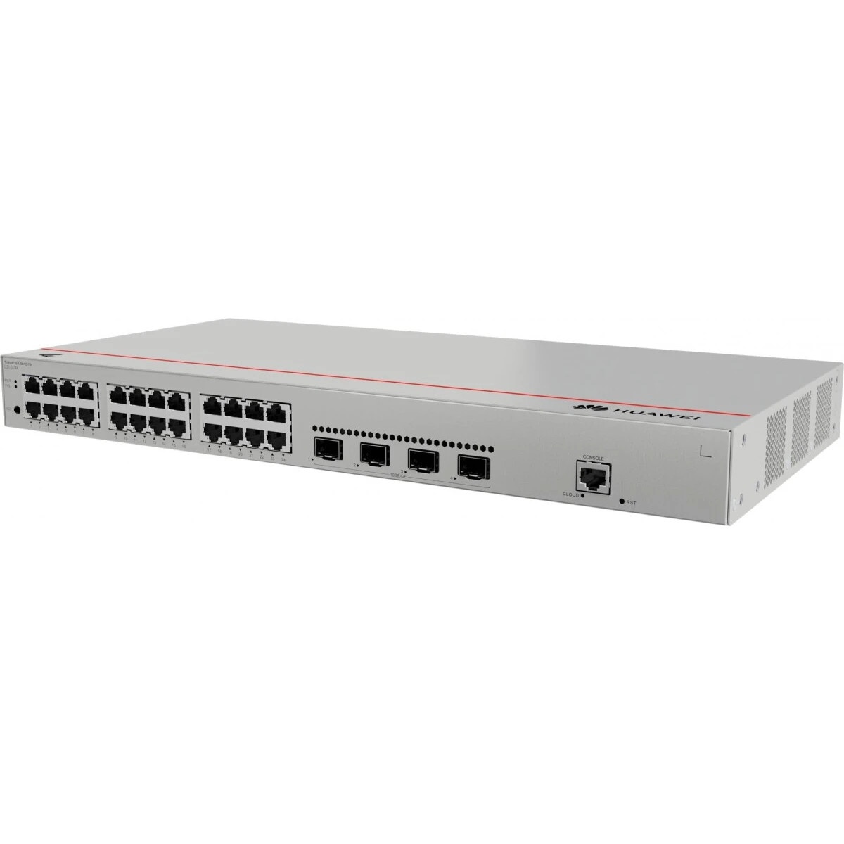 Коммутатор HUAWEI S220-24T4X (L2, 24*10/100/1000BASE-T ports, 4*10GE SFP+ ports, built-in AC power)