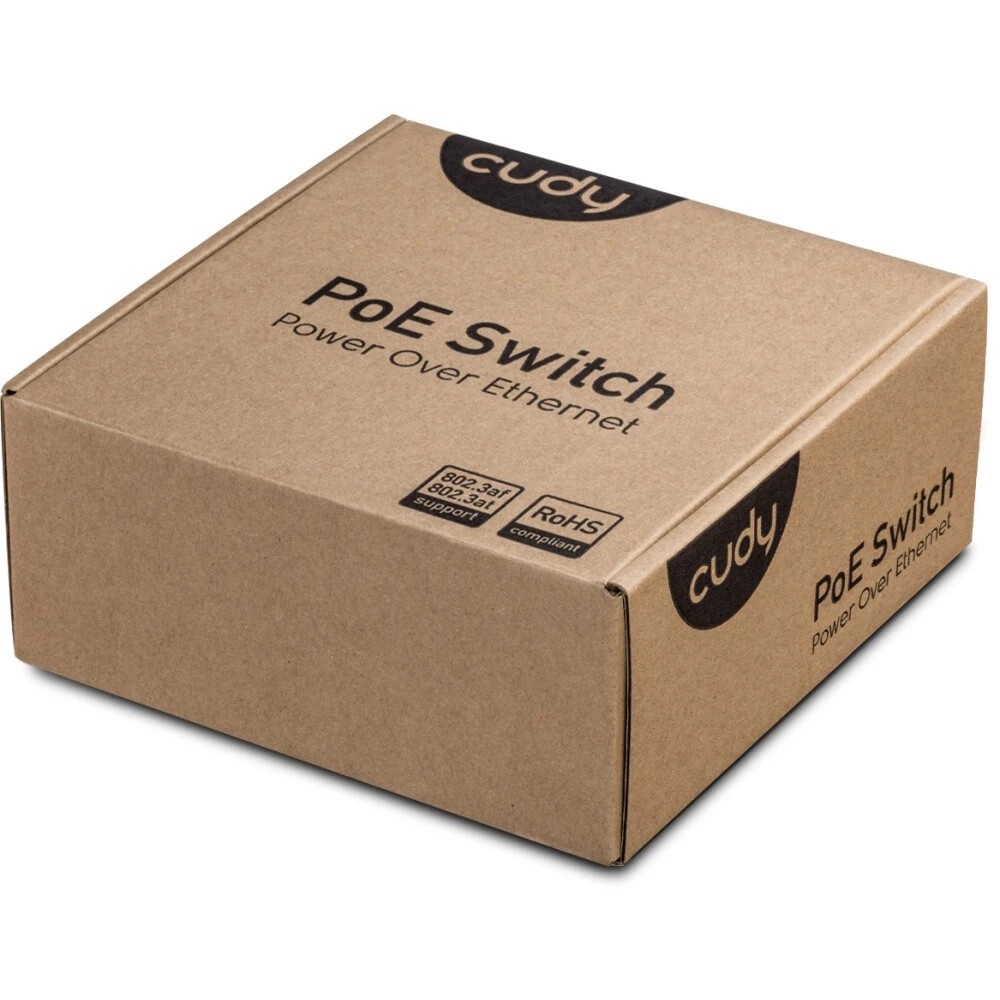 Коммутатор Cudy GS1005P (L2) 5x1Гбит/с 5PoE 60W неуправляемый