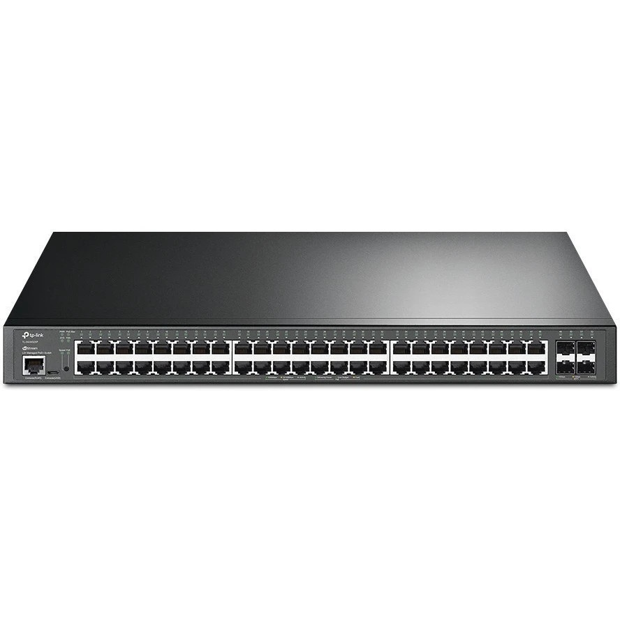 Коммутатор TP-Link TL-SG3452XP 48G 4SFP+ 48PoE+ 500W управляемый
