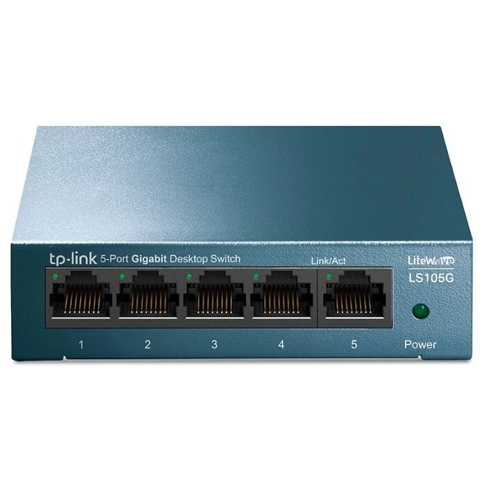 Коммутатор TP-Link 5 ports Giga Unmanagement switch, 5 10/100/1000Mbps RJ-45 ports