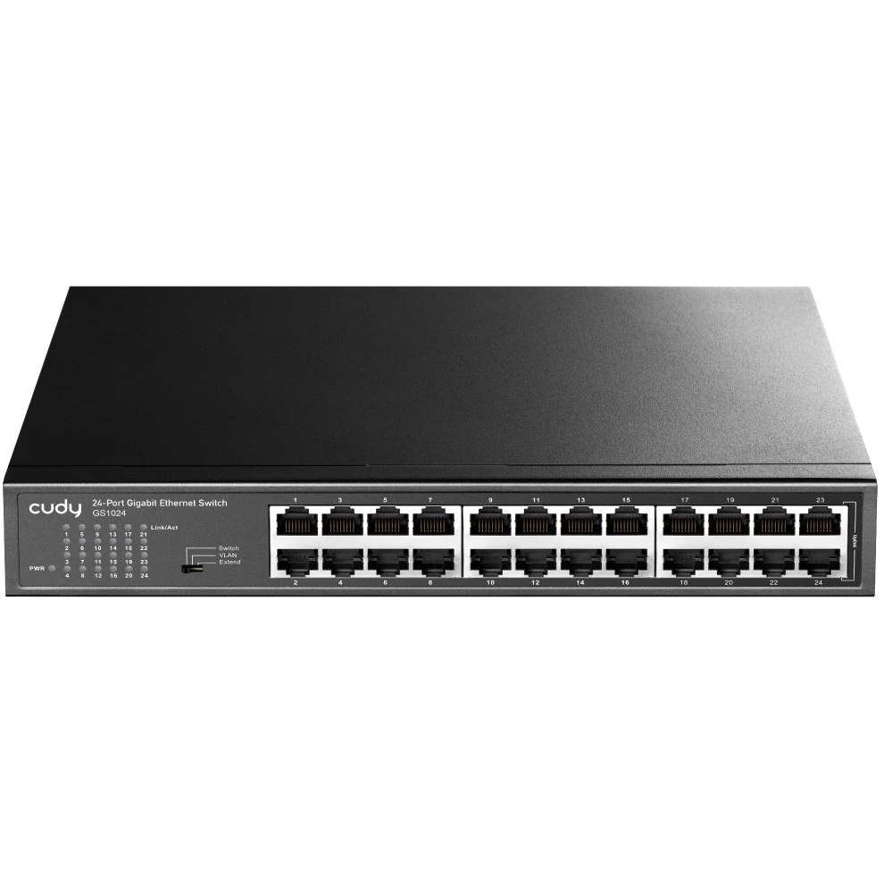 Коммутатор Cudy GS1024 (L2) 24x1Гбит/с неуправляемый