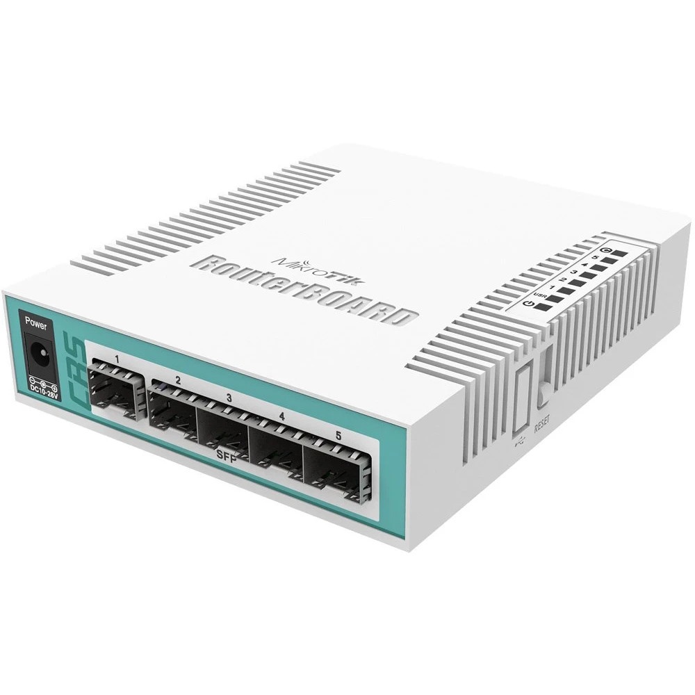 Маршрутизатор 5PORT SFP CRS106-1C-5S MIKROTIK