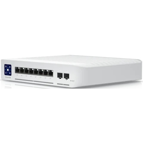 Коммутатор PoE в стойку Ubiquiti UniFi Switch Enterprise 8 PoE [USW-Enterprise-8-PoE] 8х 2.5G RJ45,