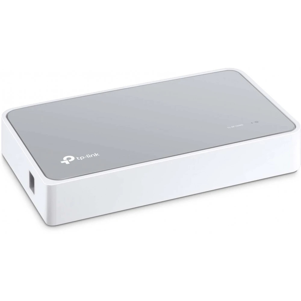 Коммутатор TP-Link SOHO TL-SF1008D Коммутатор 8-port 10/100M mini Desktop Switch, 8 10/100M RJ45 por