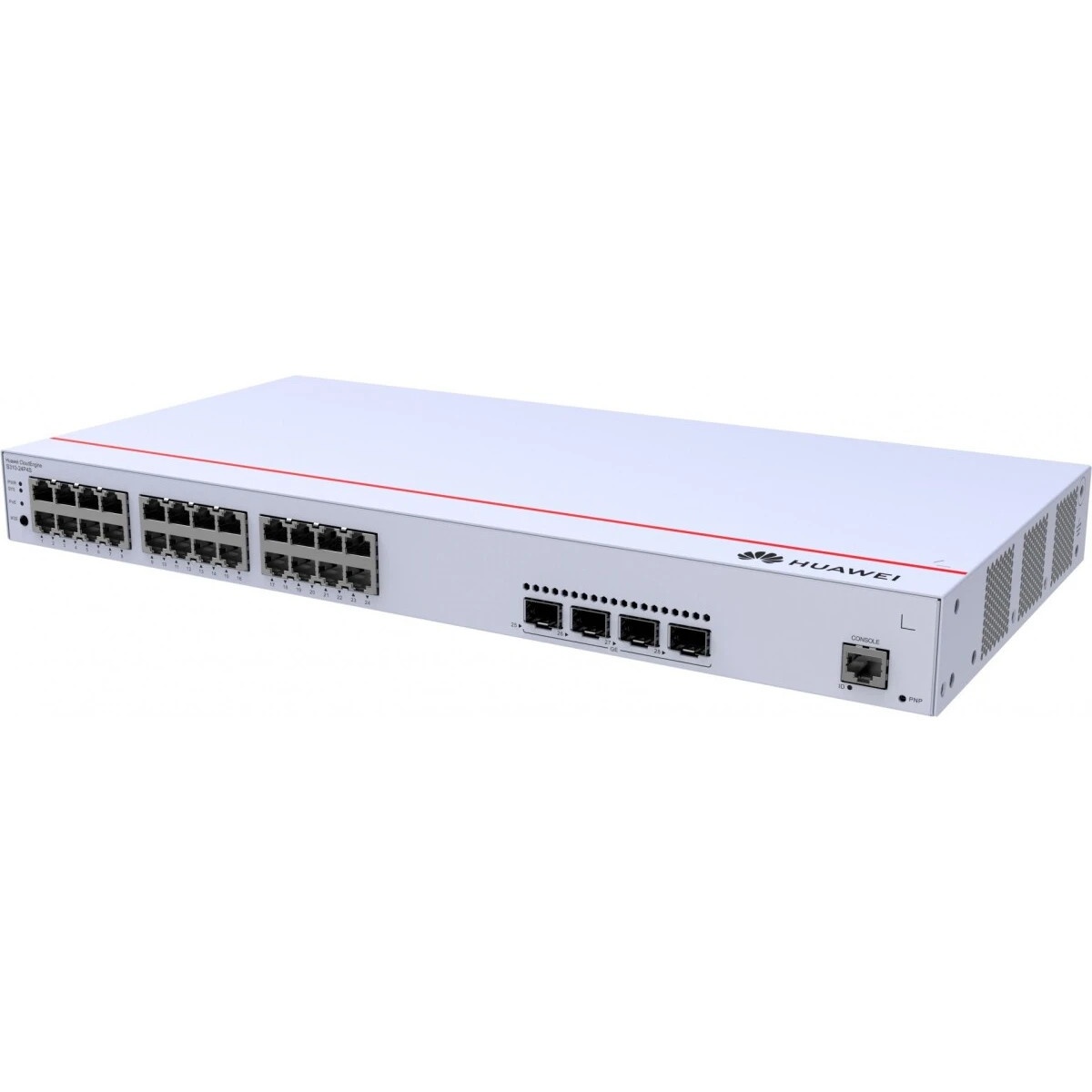 Коммутатор HUAWEI S310-24P4S L2+ (static router), 24*10/100/1000BASE-T ports, 4*GE SFP ports, POE+(3