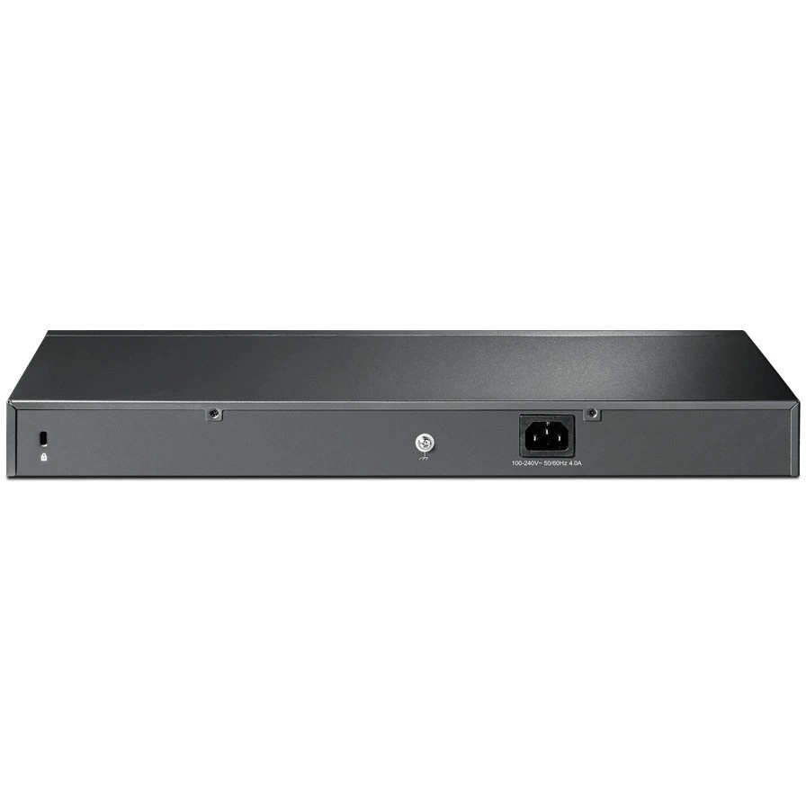 Сетевой коммутатор JetStream 24-port 10/100Mbps + 4-port Gigabit L2 Smart Switch with 24-port PoE+,