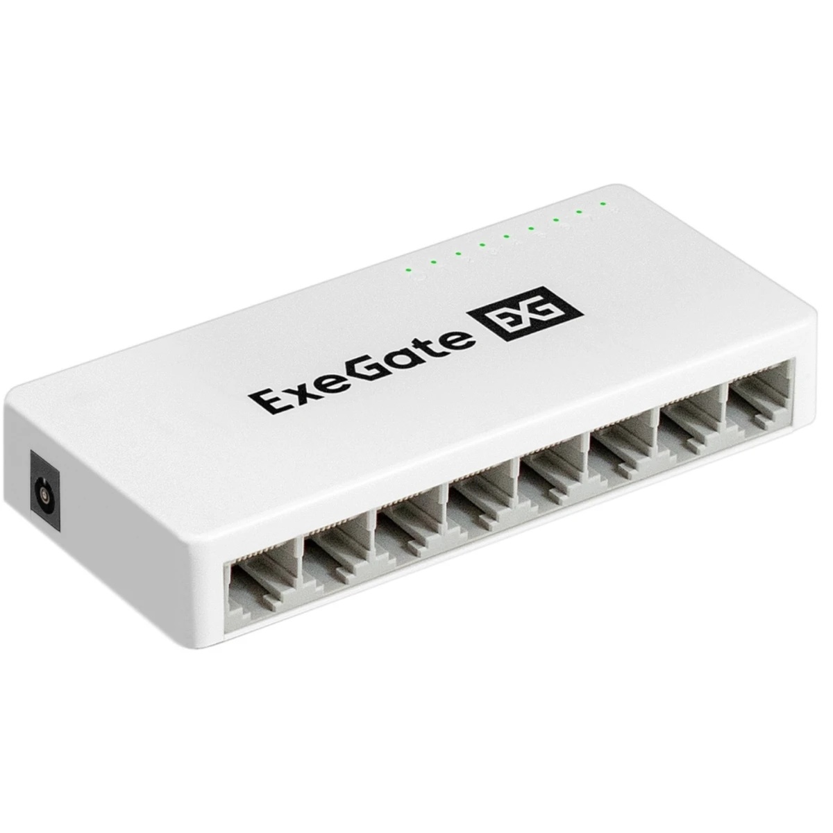 Коммутатор неуправляемый ExeGate EDGS-1008C (8-портовый гигабитный UTP 10/100/1000 Base-T, с функцие