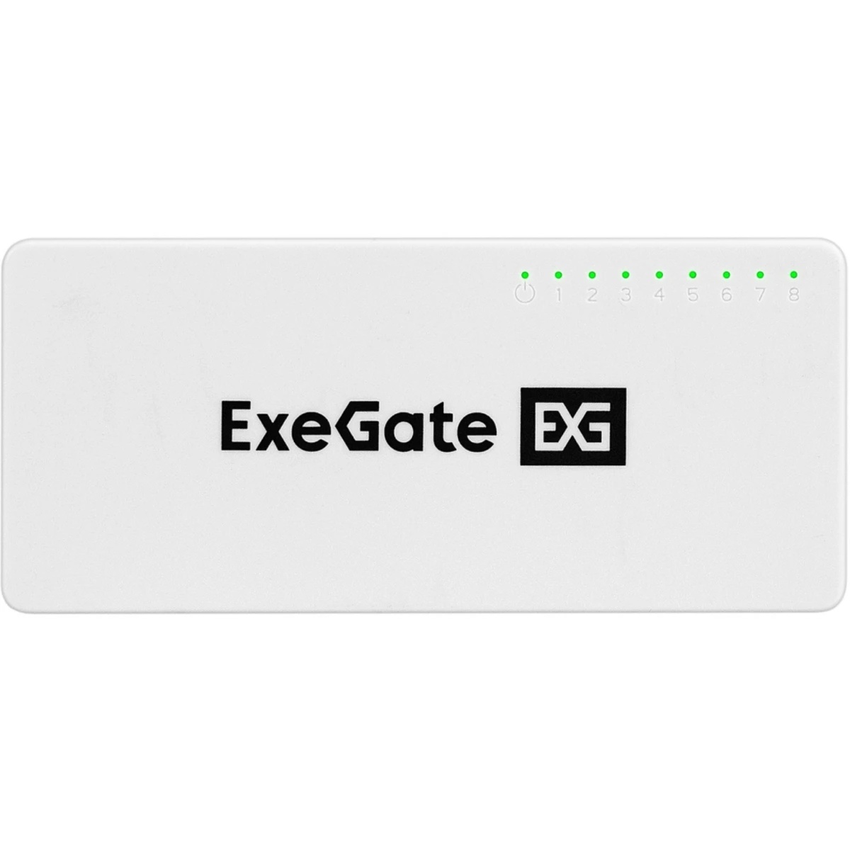Коммутатор неуправляемый ExeGate EDGS-1008C (8-портовый гигабитный UTP 10/100/1000 Base-T, с функцие