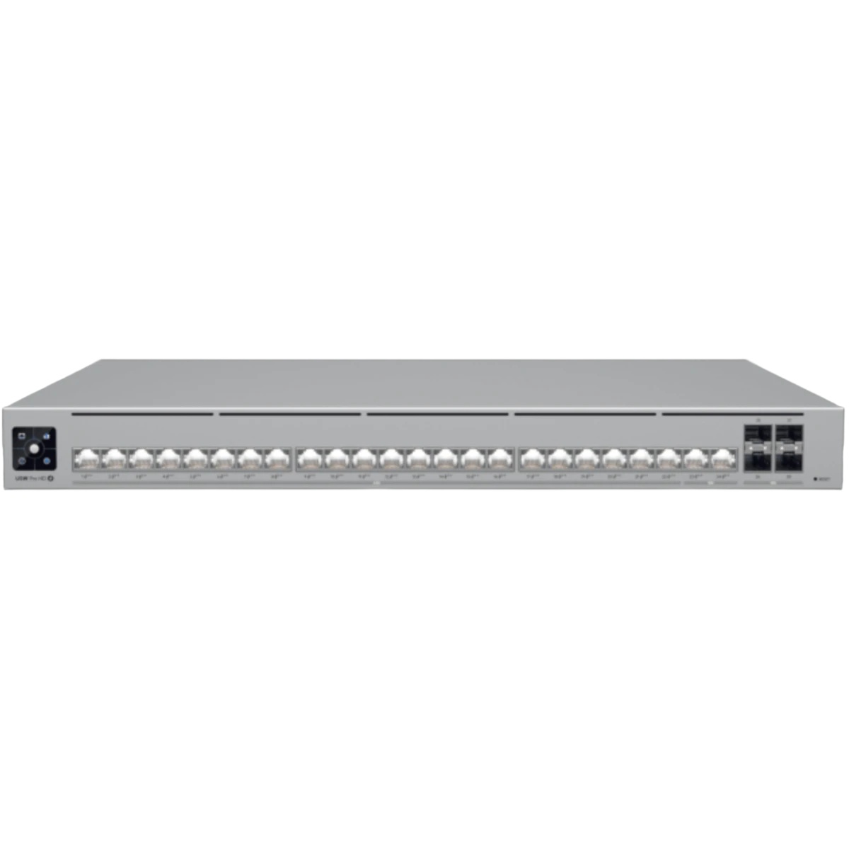 PoE-коммутатор в стойку Ubiquiti UniFi Switch Pro HD 24 PoE, 22х 2.5G RJ45, 2х 10G RJ45, 4х 10G SFP+