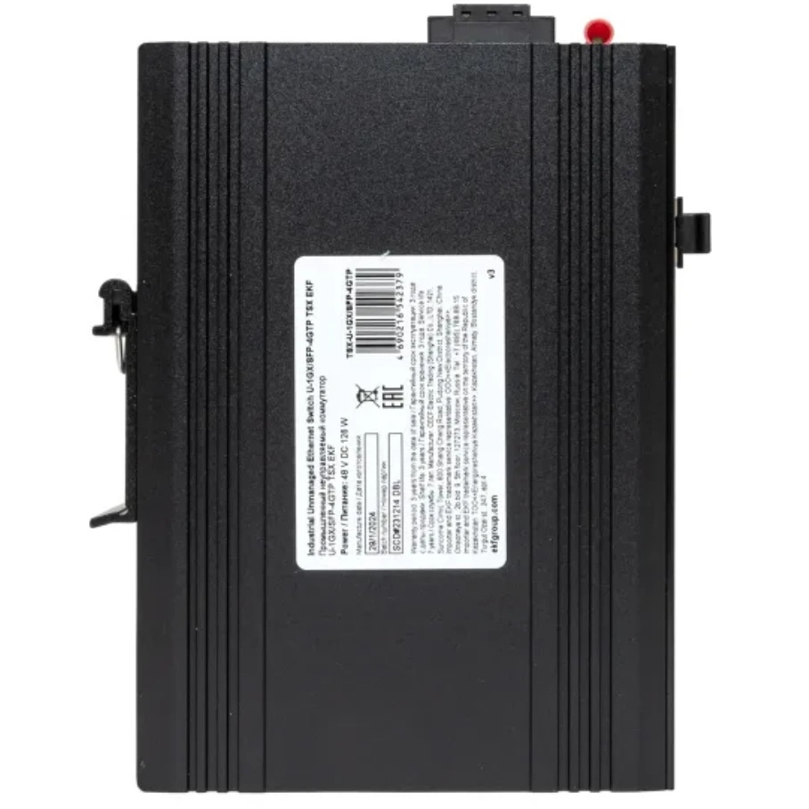 Коммутатор промышленный неуправляемый EKF TSX-U-1GX/SFP-4GTP U-1GX/SFP-4GTP 1 порт 1000Base-X SFP 4