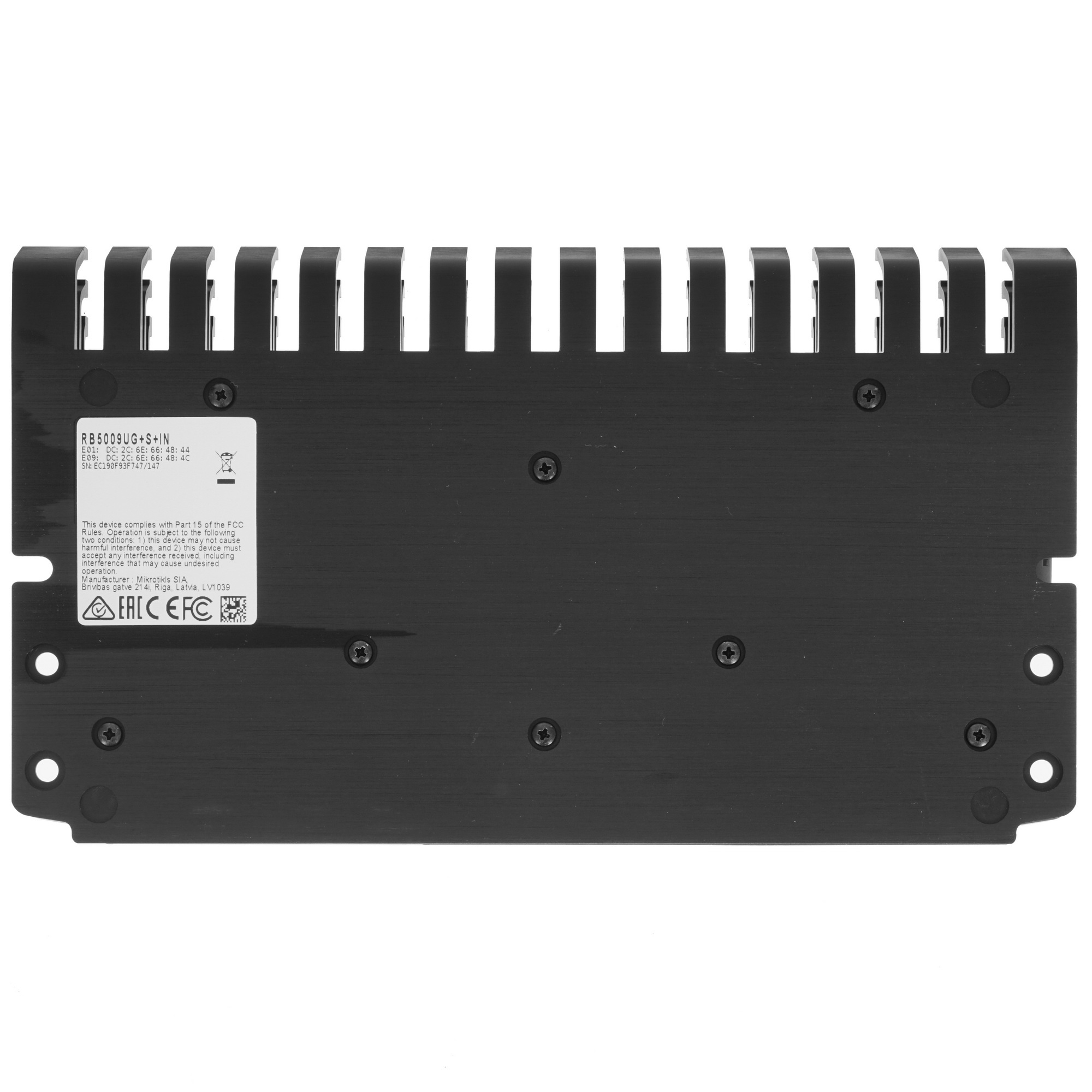 Маршрутизатор MikroTik RB5009UG+S+IN 7*1Gbit RJ45, 1*2.5Gbit RJ45, 1*10Gbit SFP+