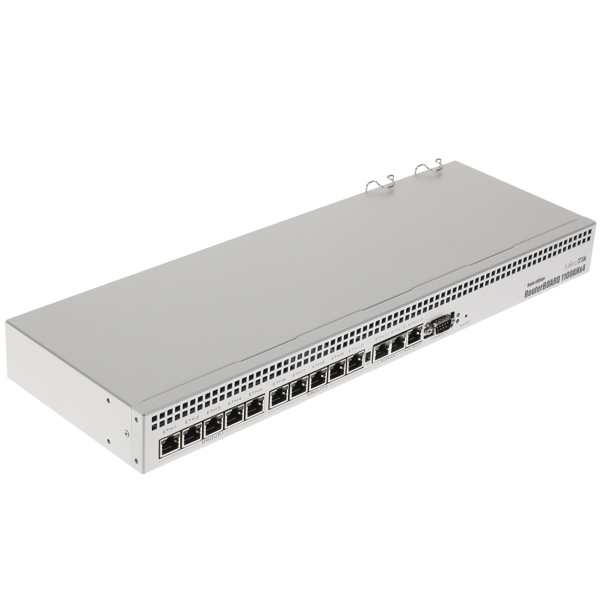 Маршрутизатор MikroTik RB1100AHx4 Dude Edition Ethernet-маршрутизатор, в стойку, 13x 1G Ethernet, 2x