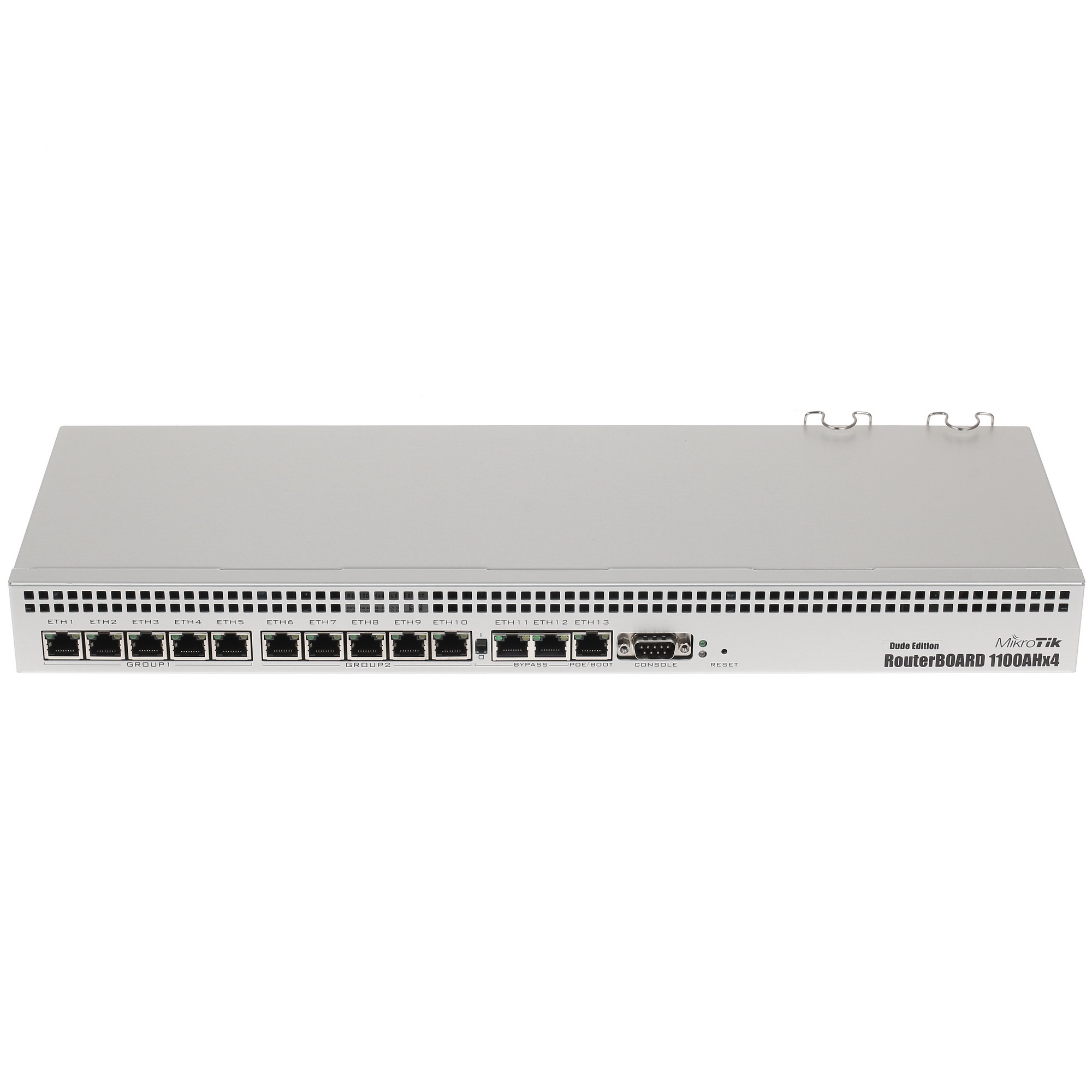 Маршрутизатор MikroTik RB1100AHx4 Dude Edition Ethernet-маршрутизатор, в стойку, 13x 1G Ethernet, 2x