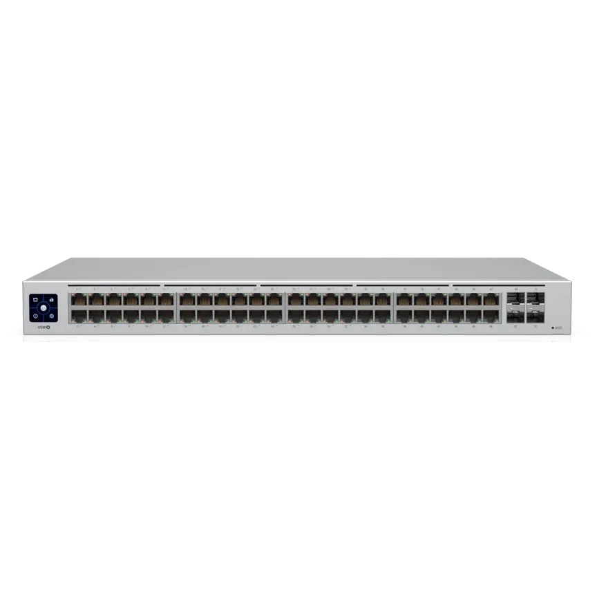 Коммутатор Ubiquiti UniFi USW-48-POE 4SFP 600W управляемый