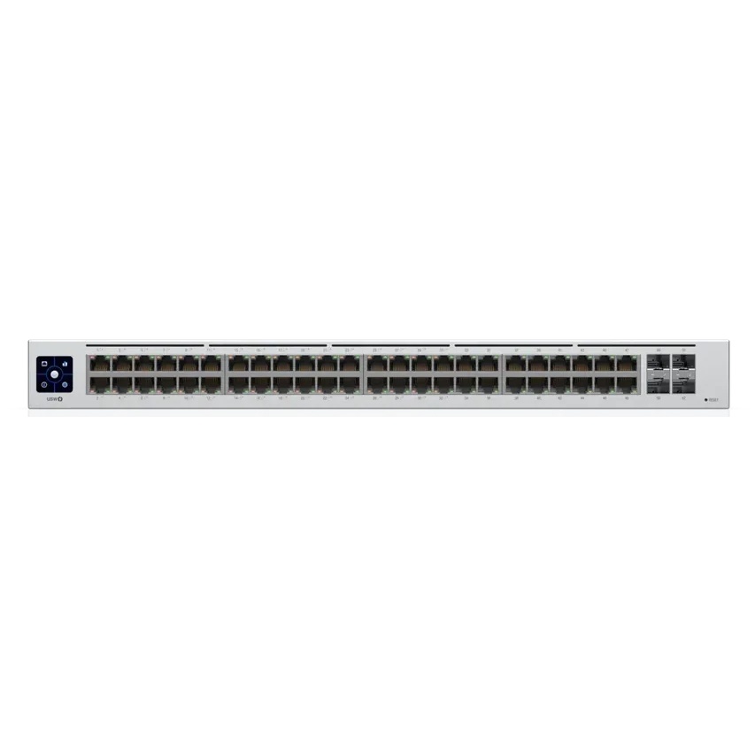 Коммутатор Ubiquiti UniFi USW-48-POE 4SFP 600W управляемый