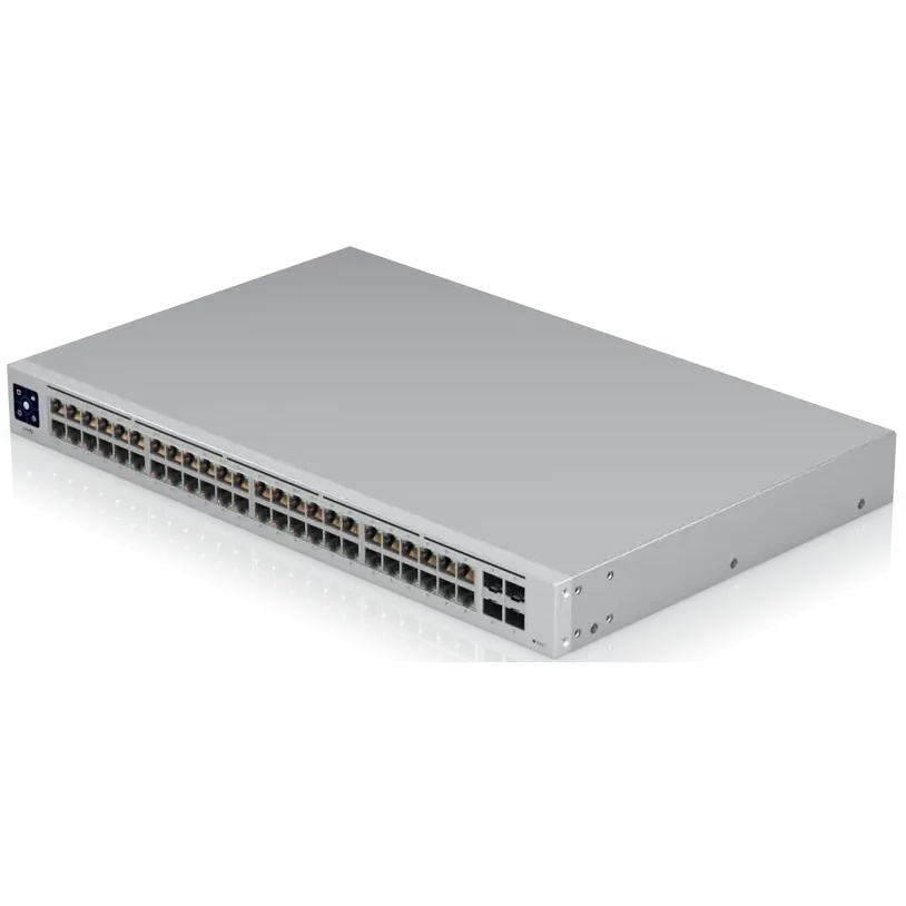 Коммутатор Ubiquiti UniFi USW-48-POE 4SFP 600W управляемый