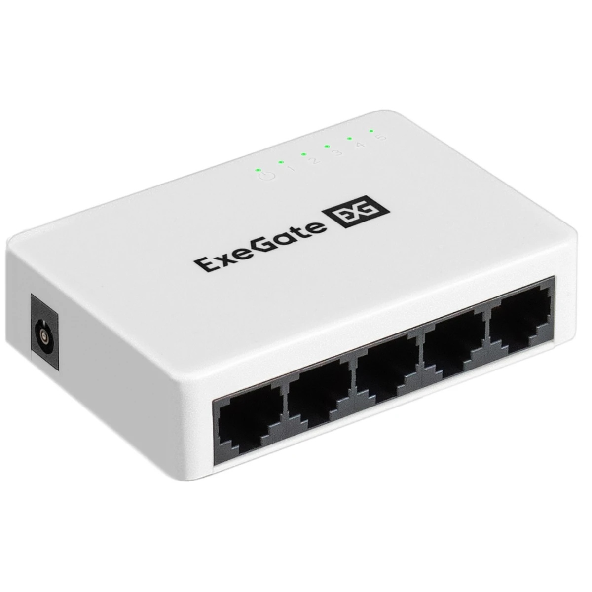 Коммутатор неуправляемый ExeGate EDES-1005C (5-портовый UTP 10/100Mbps, с функцией энергосбережения