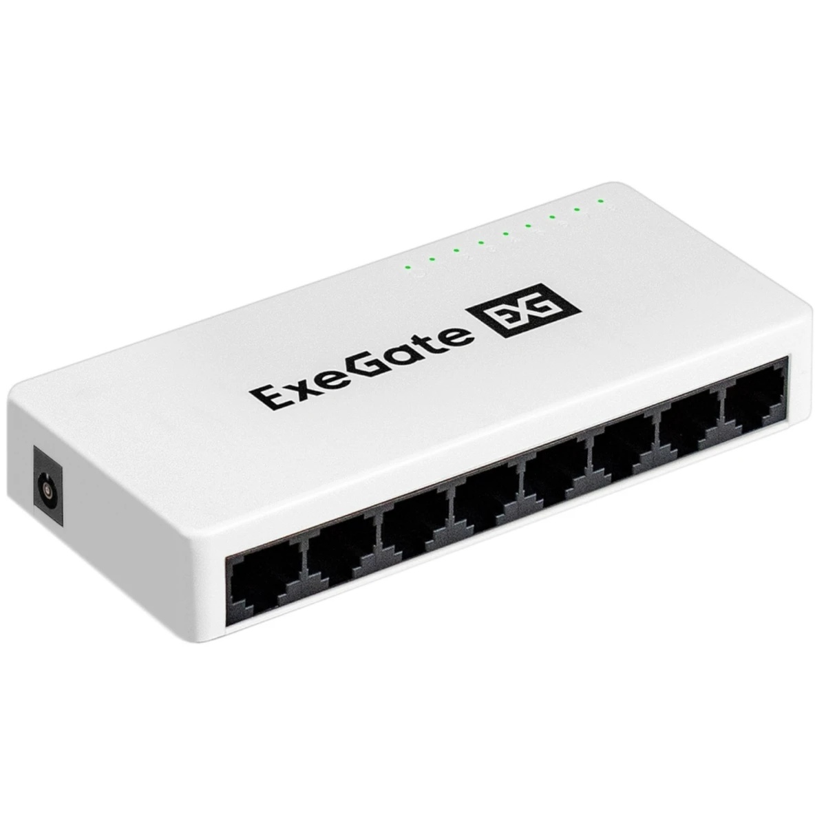 Коммутатор неуправляемый ExeGate EDES-1008C (8-портовый UTP 10/100Mbps, с функцией энергосбережения
