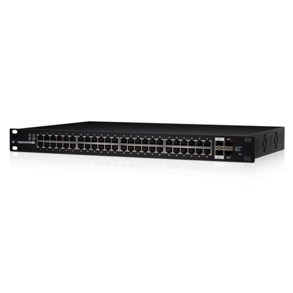 Коммутатор UBIQUITI ES-48-500W 48-портовый коммутатор с раздачей 24 В или 48 В на всех портах! Сумма