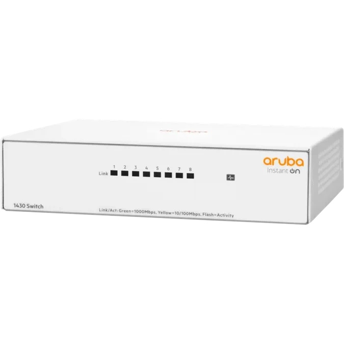 Коммутатор HPE Aruba&nbsp;Instant on 1430 8G unmanaged fanless Switch