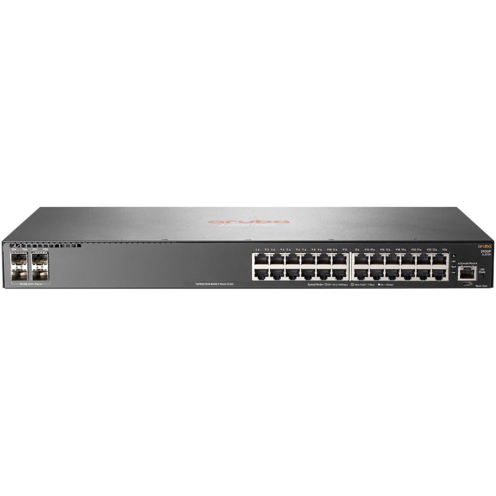 HPE JL255A Aruba 2930F 24G PoE+ 4SFP+