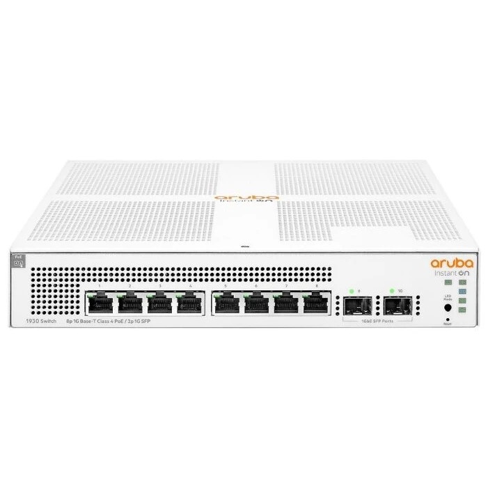 Коммутатор HPE Aruba IOn 1930 8G 2SFP 124W Switch