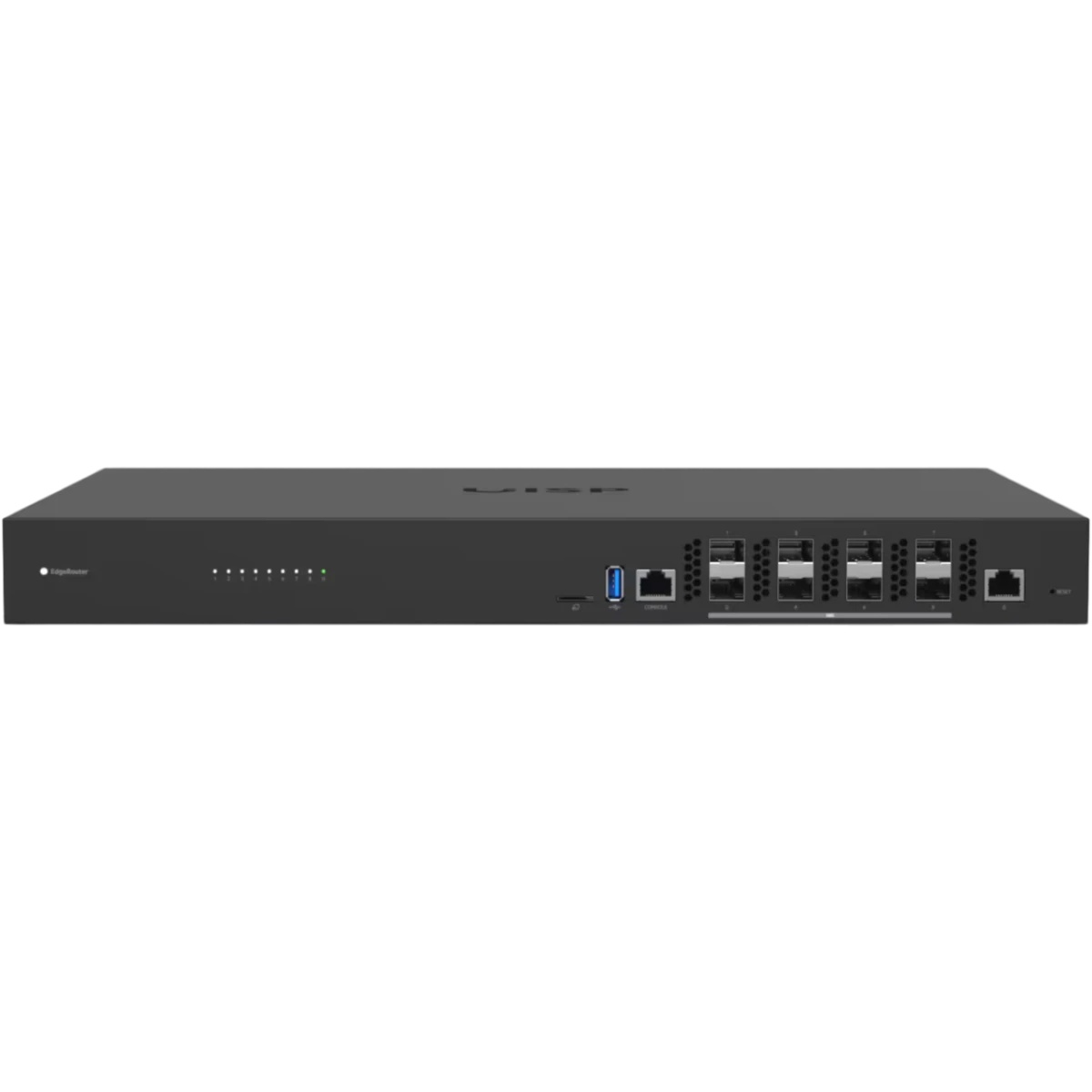 Маршрутизатор Ubiquiti EdgeRouter Infinity ER-8-XG Ubiquiti маршрутизатор 16 ядер (1.8 ГГц), 8х SFP+