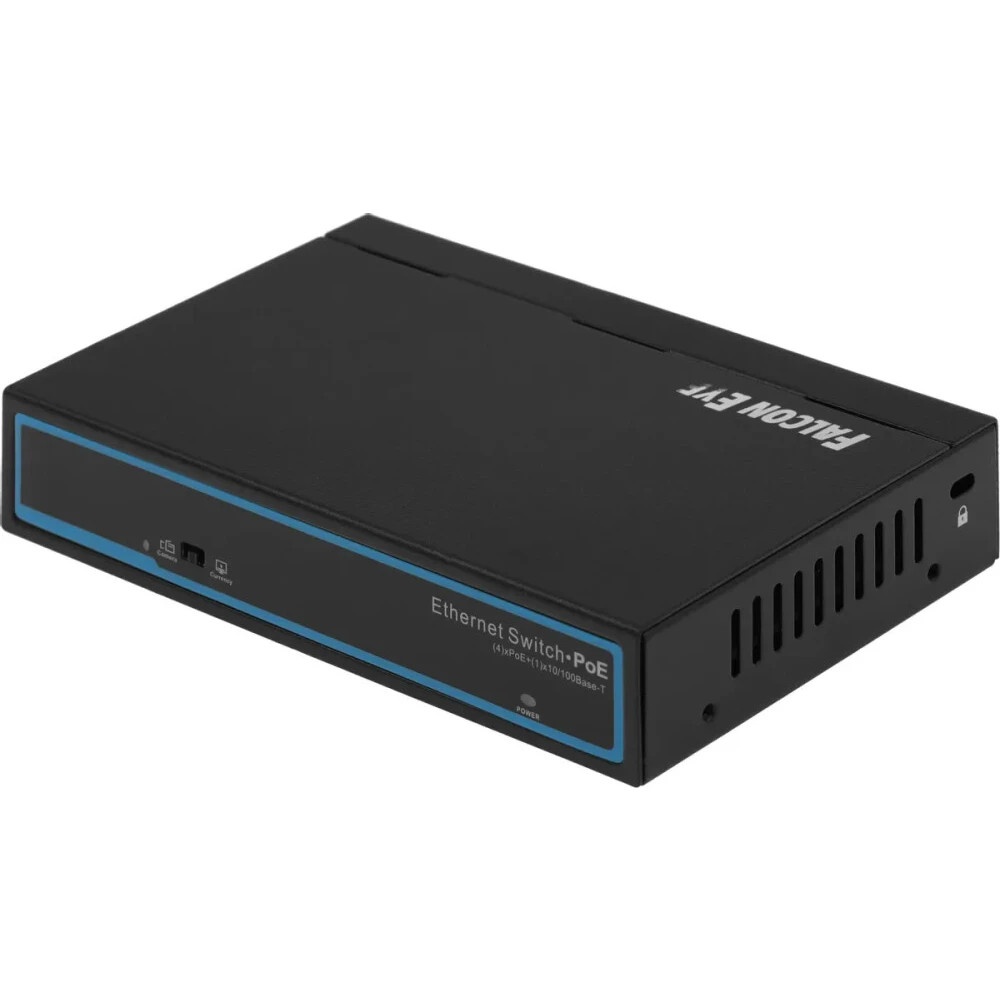 Сетевой коммутатор FE-104POE-S 5 портов 10/100 Мбит/с (IEEE802.3u 100BaseTX) из них 4 c поддержкой P