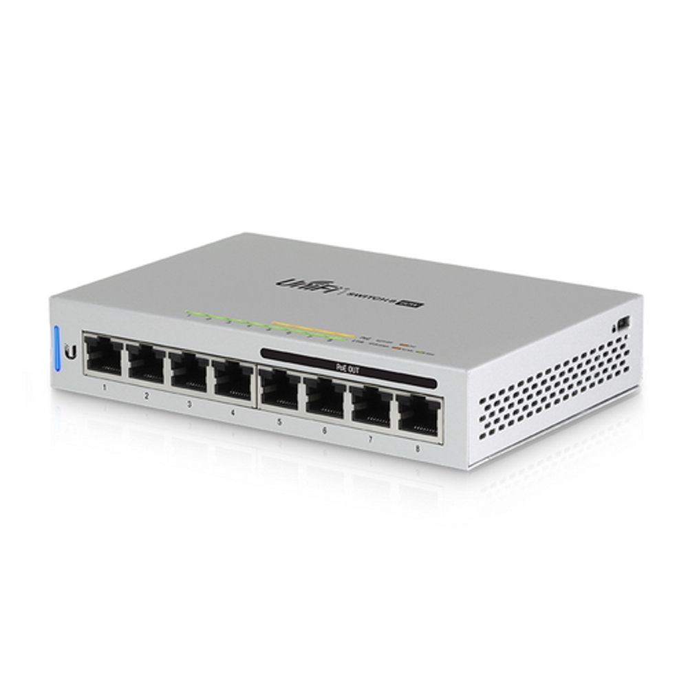 Коммутатор 8PORT 1000M POE UNIFI US-8-60W UBIQUITI
