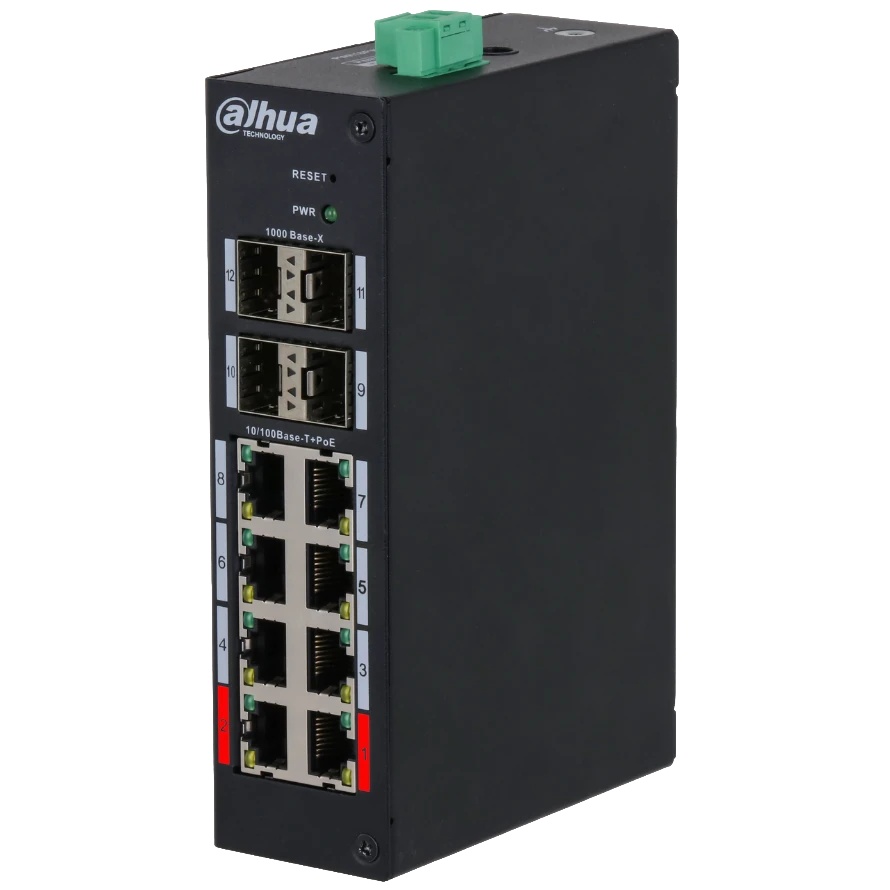 Коммутатор Dahua DH-HS4412-8ET-96 управляемый