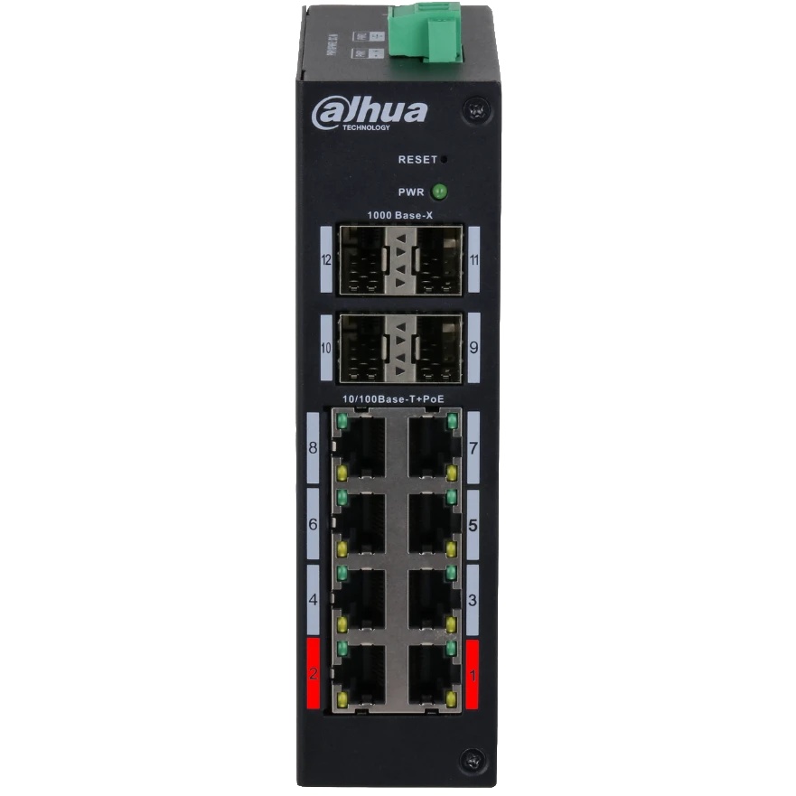 Коммутатор Dahua DH-HS4412-8ET-96 управляемый