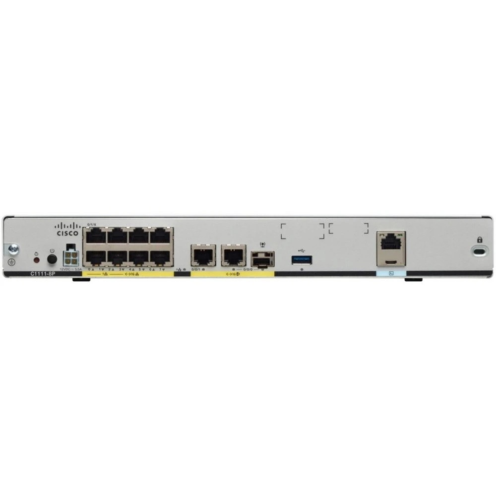 Маршрутизатор Cisco C1111-8P ISR 1100 8 Ports Dual GE WAN Ethernet Router