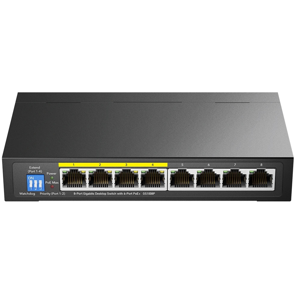 Коммутатор CUDY 8-Port Gigabit PoE+ Switch 60W