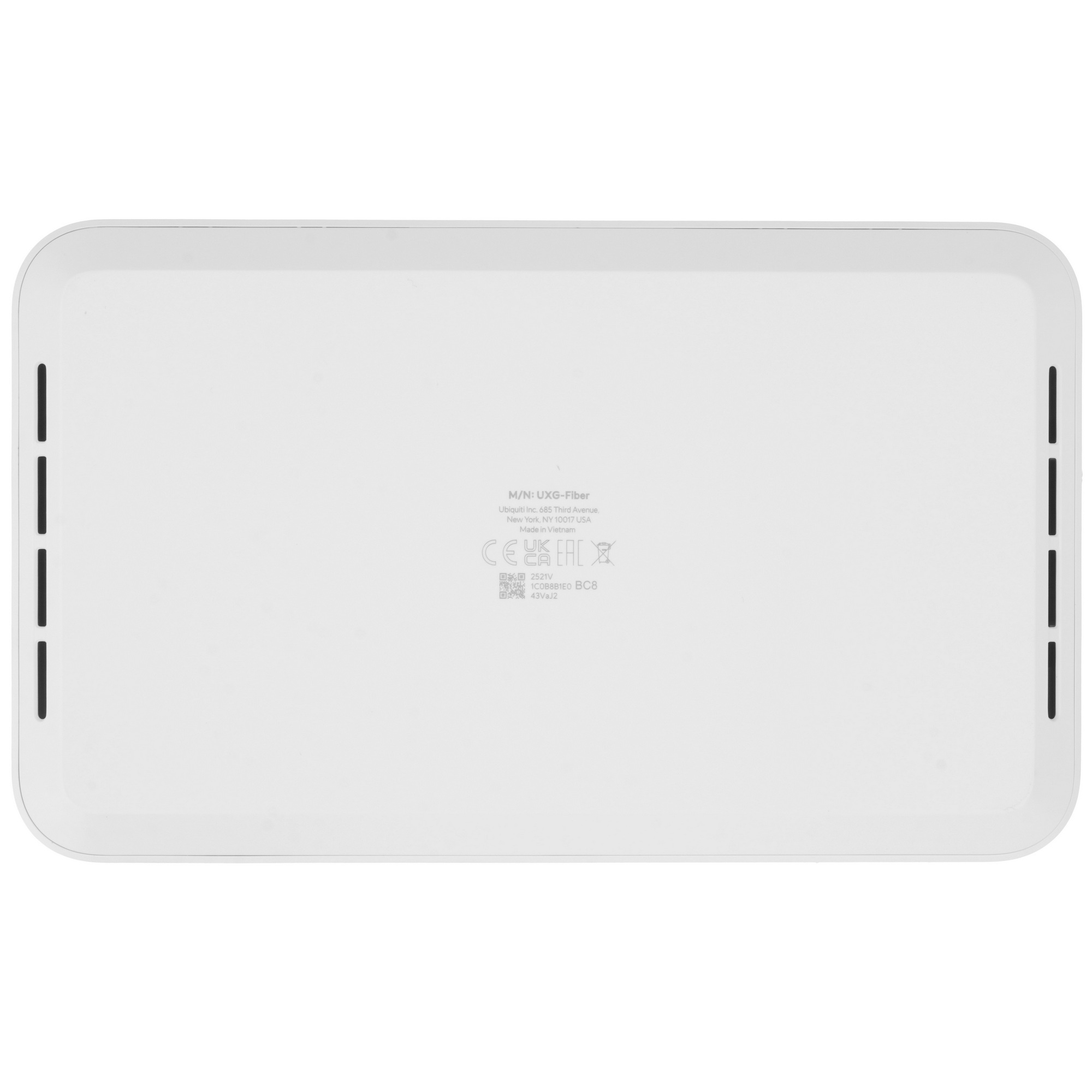 Ubiquiti UniFi Gateway Fiber Маршрутизатор 4 ядра (2,2 ГГц), 4х 2.5G RJ45, 1х 10G RJ45, 2х 10G SFP+
