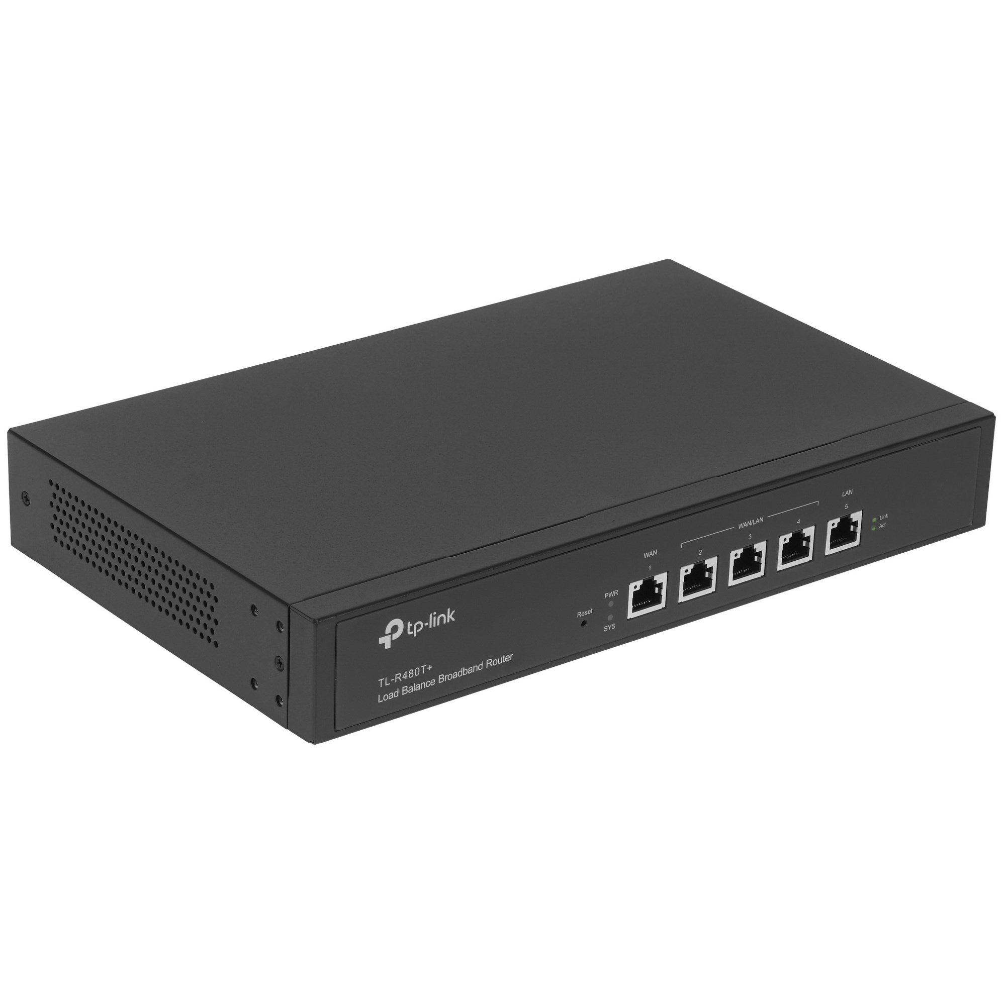 Маршрутизатор TP-Link SMB TL-R480T+ Роутер для ср.бизнеса 1WAN+4LAN 10/100Mb/s,Intel IXP 266MHz, Fir