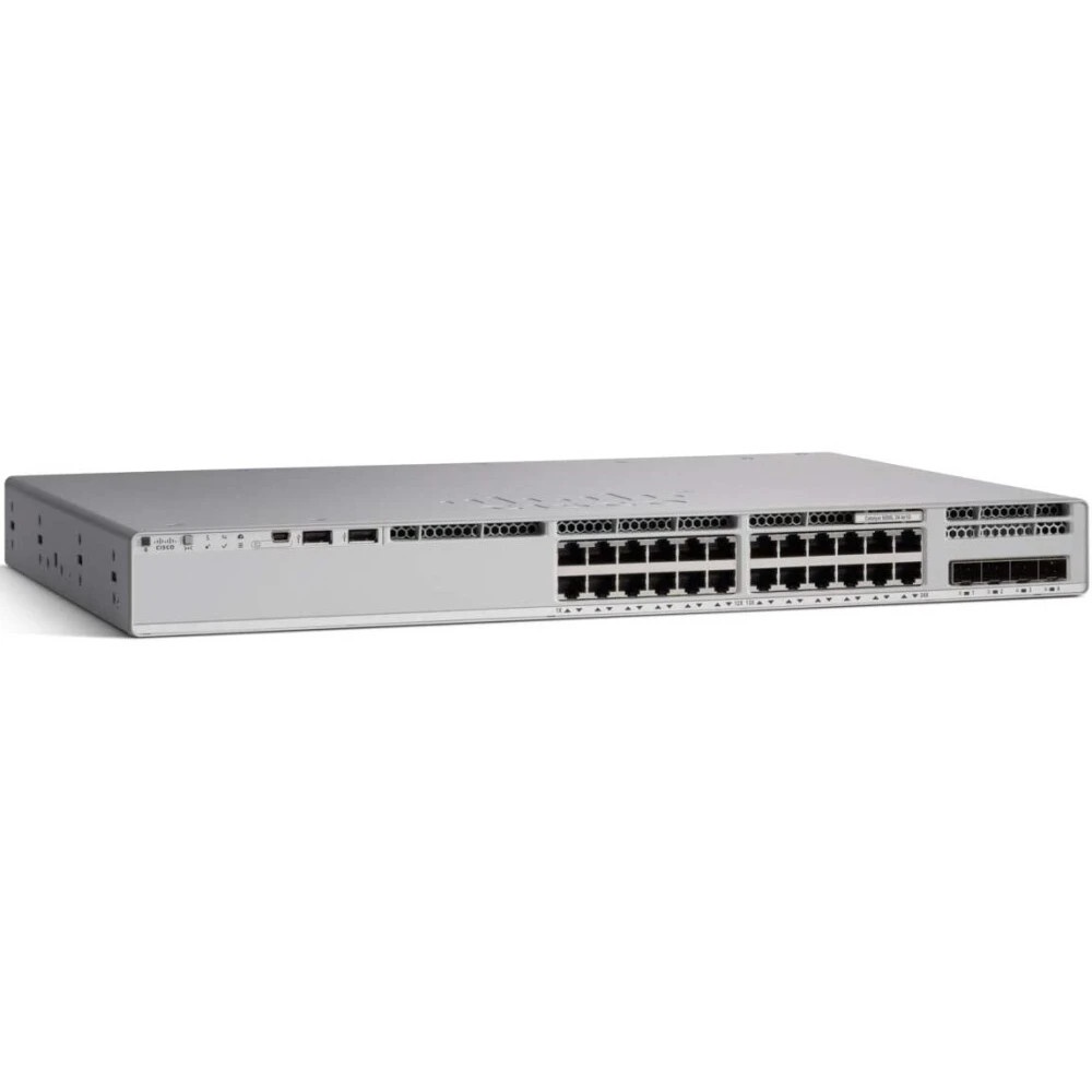 Коммутатор C9300L-24P-4X-E Коммутатор Catalyst 9300L 24p PoE, Network Essentials,4x10G Uplink