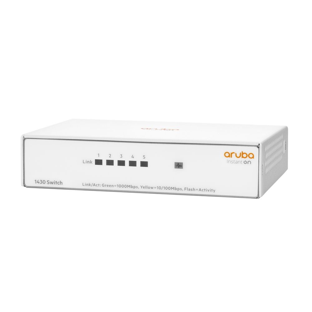 Коммутатор HPE Aruba&nbsp;Instant on 1430 5G unmanaged fanless Switch