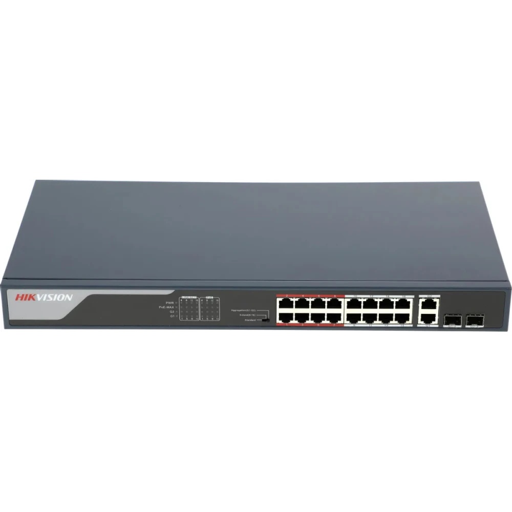 Сетевой коммутатор Hikvision DS-3E0318P-E(C) PoE