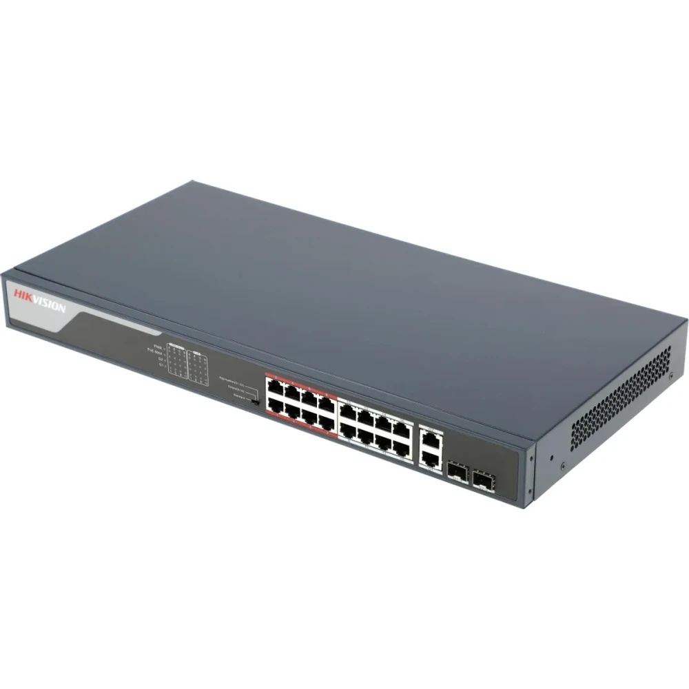 Сетевой коммутатор Hikvision DS-3E0318P-E(C) PoE
